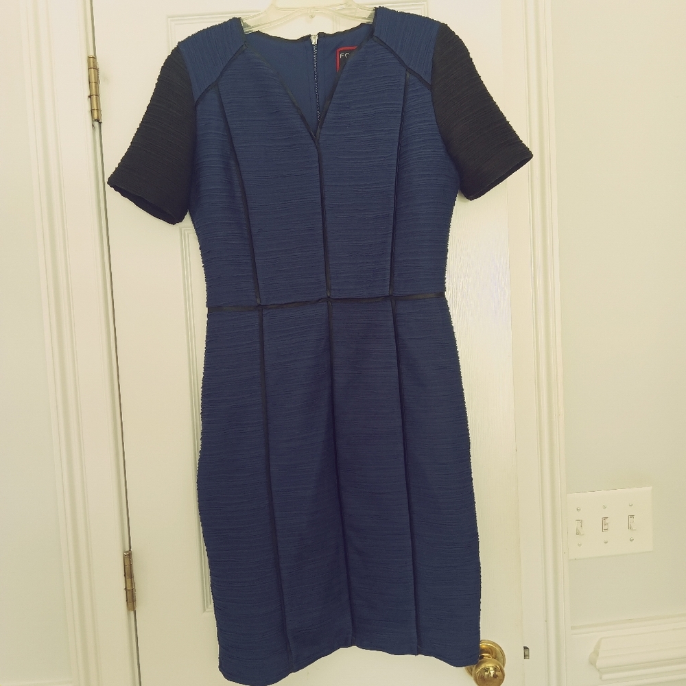 Focus By Shani Ruched Dress Size 4